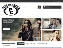 Tablet Screenshot of militariapiel.com